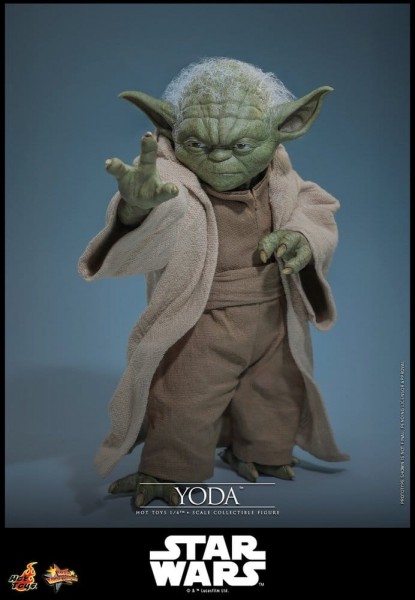 Star Wars: Revenge of the Sith Movie Masterpiece Action Figure 1/6 Yoda 14 cm