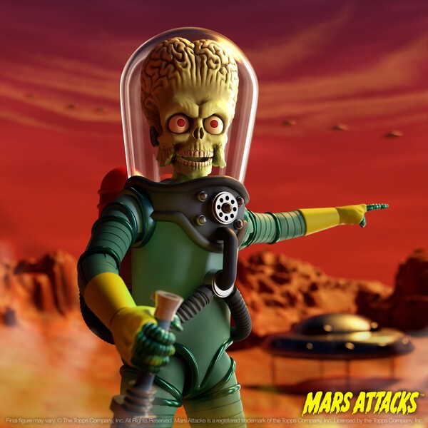 ULTIMATES! Mars Attacks Wave 1 Marsianer (Invasion Begins)