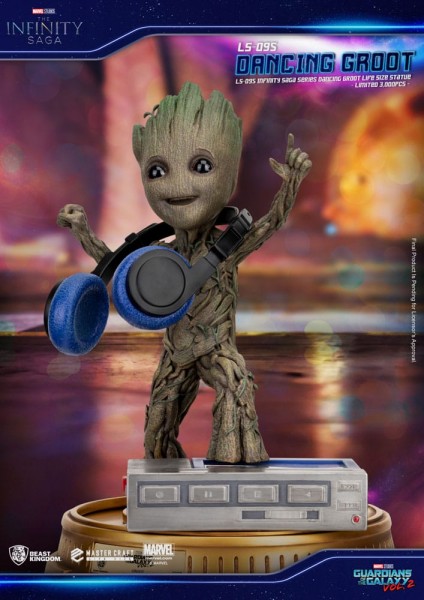 Guardians of the Galaxy 2 Life-Size Statue Dancing Groot Exclusive 32 cm