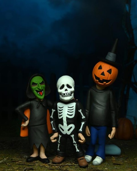 Halloween 3 Toony Terrors Actionfiguren Trick or Treaters (3-Pack)