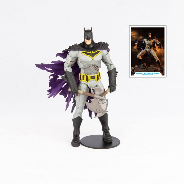 DC Multiverse Actionfigur Batman with Battle Damage (Dark Nights: Metal)