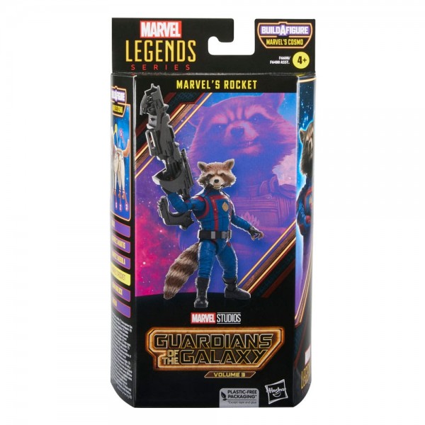 Guardians of the Galaxy Vol. 3 Marvel Legends Action Figure Rocket