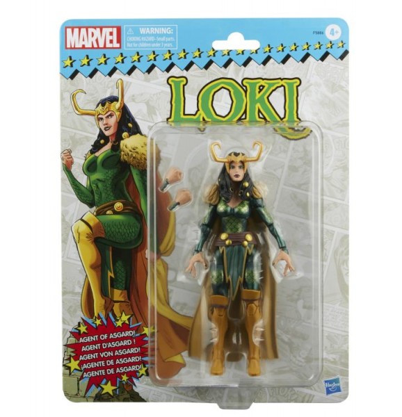 Marvel Legends Retro Action Figure Loki Agent of Asgard
