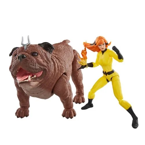 Inhumans Marvel Legends Series Crystal and Lockjaw Deluxe 6-Inch Action Figures