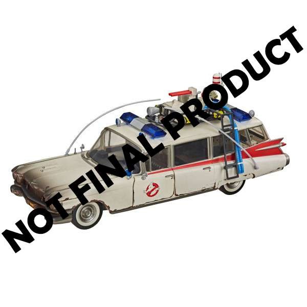 Ghostbusters Ecto-1 1984 Movie with 40th Anniversary Logo