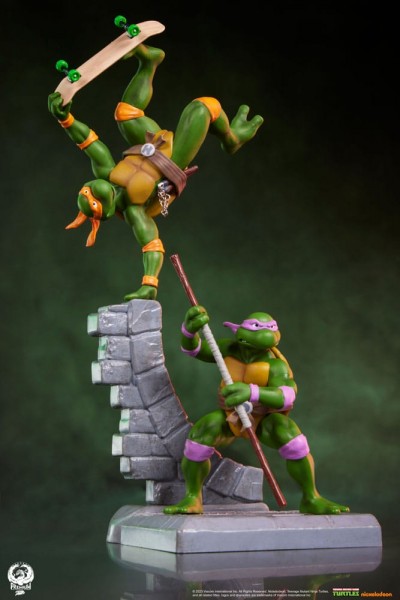 Teenage Mutant Ninja Turtles PVC Statue 4-er Pack 20 cm