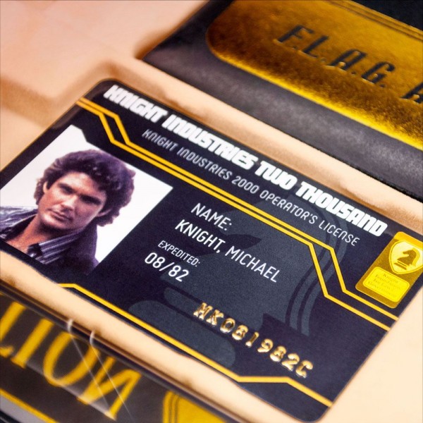 Knight Rider Geschenkebox F.L.A.G Agent Kit