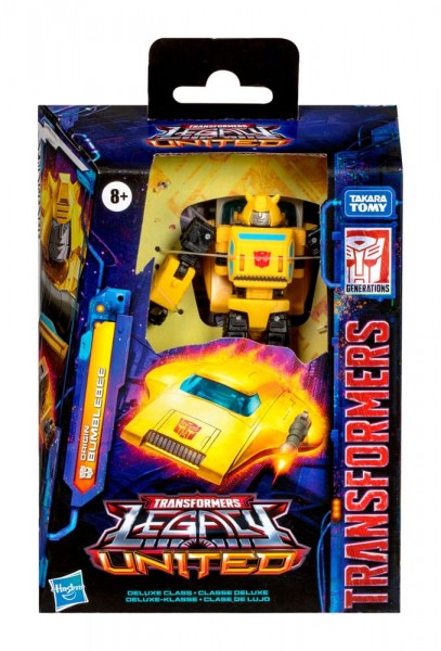 Transformers Generations Legacy United Deluxe Class Actionfigur Origin Bumblebee 14 cm