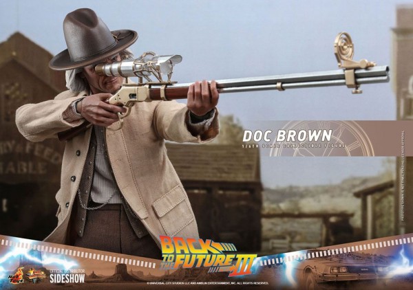 Zurück in die Zukunft III Movie Masterpiece Actionfigur 1/6 Doc Brown