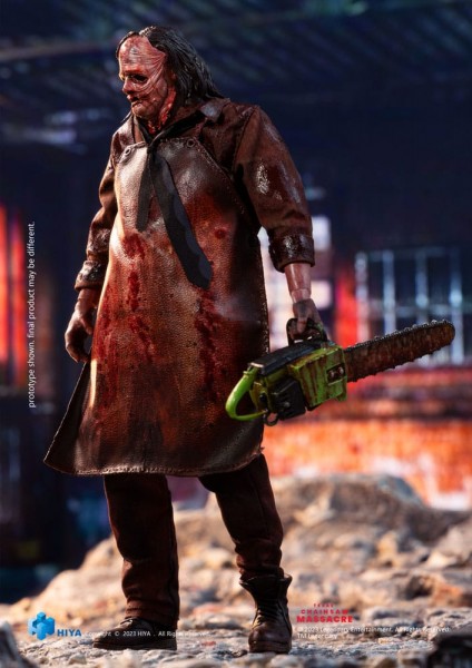 Texas Chainsaw Massacre Exquisite Super Series Actionfigur 1/12 2022 Leatherface