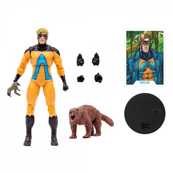 DC Multiverse Actionfigur Animal Man (Gold Label) 18 cm
