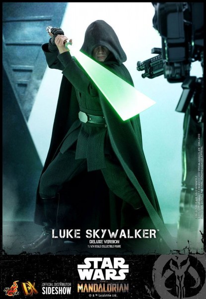 Star Wars The Mandalorian Television Masterpiece Action Figure 1/6 Luke Skywalker (Deluxe Version)