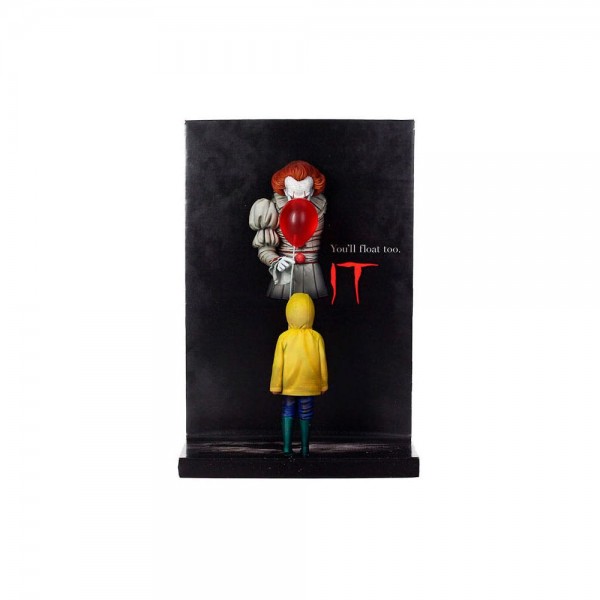 Stephen Kings Es Poster PVC Figur Pennywise &amp; Georgie 20 cm