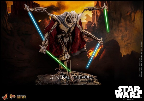 Star Wars Movie Masterpiece Diecast Actionfigur 1/6 General Grievous 42 cm