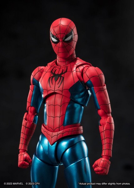 Spider-Man: No Way Home S.H. Figuarts Actionfigur Spider-Man (New Red & Blue Suit) 15 cm