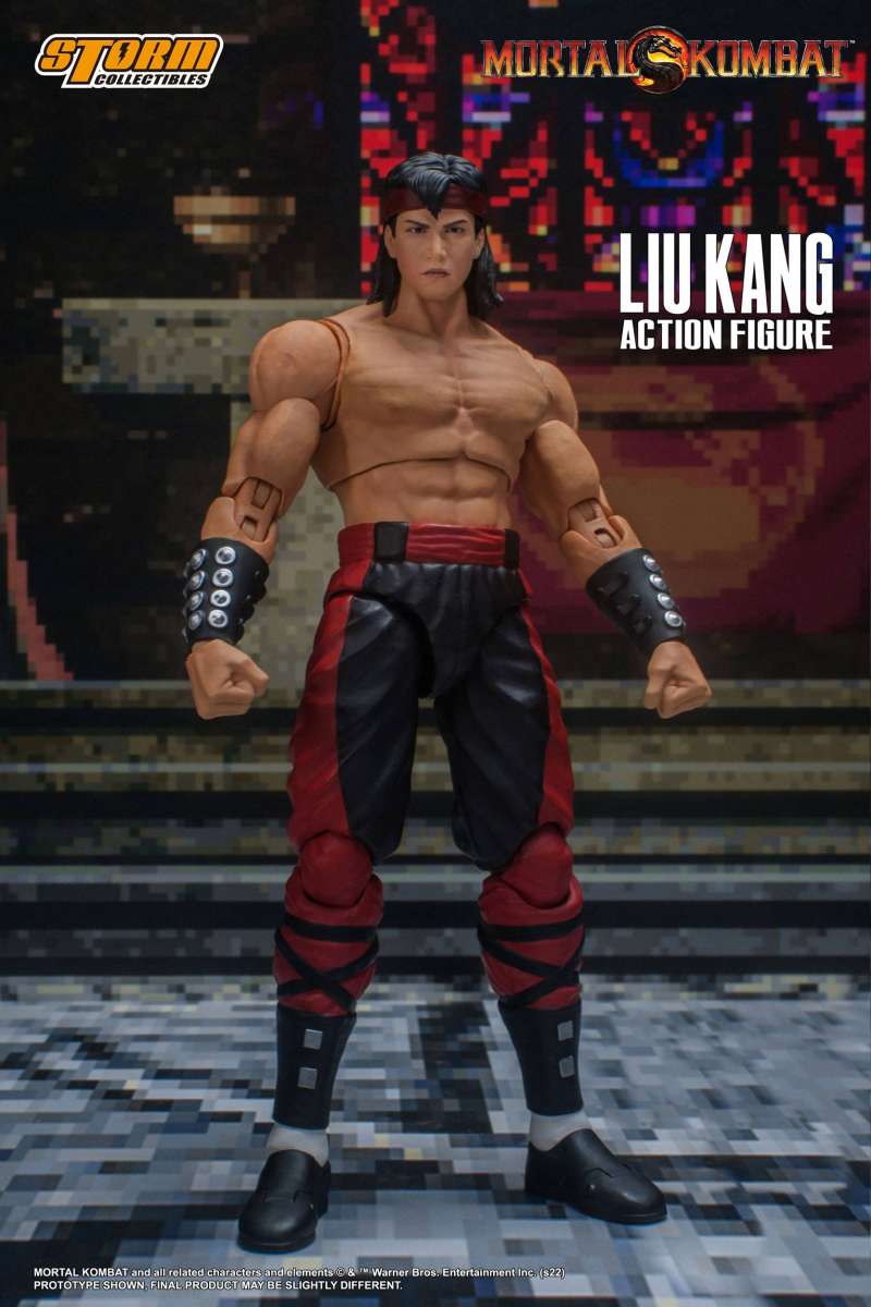 Mortal Kombat Action Figure 1/12 Liu Kang | Actionfiguren24