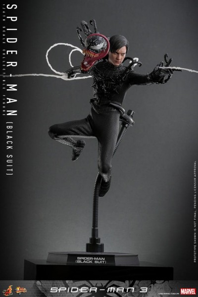 Spider-Man 3 Movie Masterpiece Actionfigur 1:6 Spider-Man (Black Suit) 30 cm