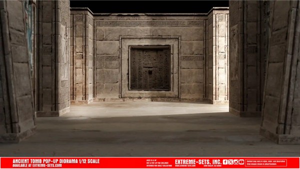 Extreme Sets Ancient Tomb Pop-Up Diorama 1/12