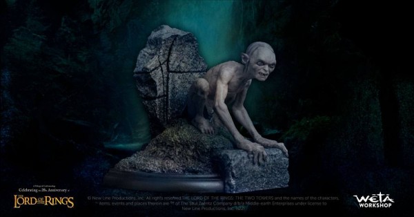 Herr der Ringe Mini Statue Gollum, Guide to Mordor 11 cm
