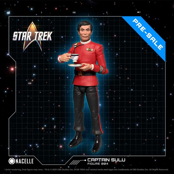 Star Trek VI Das unentdeckte Land Captain Sulu Actionfigur 16,2 cm