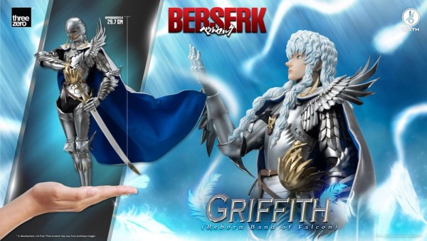 Berserk Actionfigur 1/6 Griffith (Reborn Band of Falcon) Deluxe Edition 40 cm