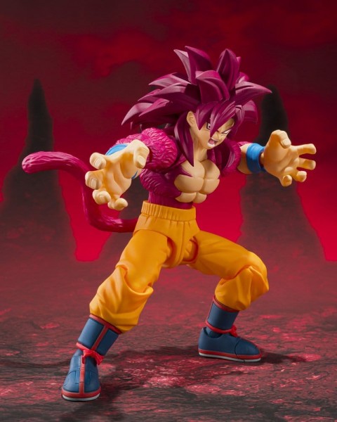 Dragon Ball S.H. Figuarts Actionfigur Super Saiyan 4 Son Goku -Daima- 15 cm
