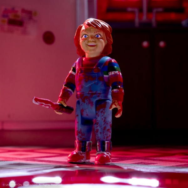Chucky / Child's Play ReAction Actionfigur Homicidal Chucky (Blood Splatter)