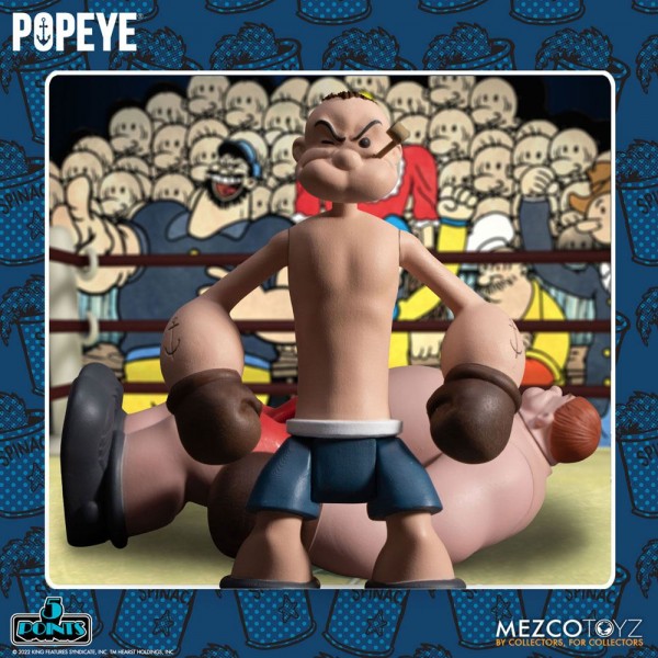 Popeye '5 Points' Actionfiguren Deluxe Popeye & Oxheart