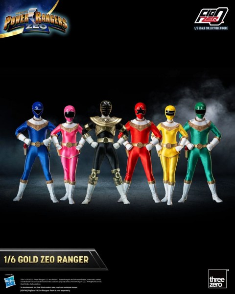 Power Rangers Zeo FigZero Actionfigur 1:6 Gold Zeo Power Ranger 30 cm