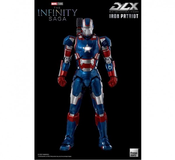 Infinity Saga DLX Scale Action Figure 1/12 Iron Patriot