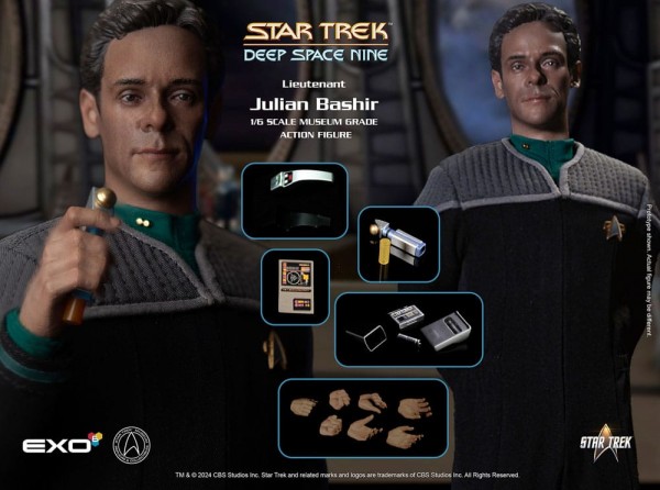 Star Trek: Deep Space Nine Actionfigur 1:6 Dr. Julian Bashir 30 cm