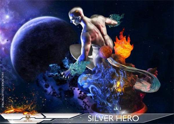 ADD TOYS 1/6 Action Figure Silver Hero (Luxury Edition)