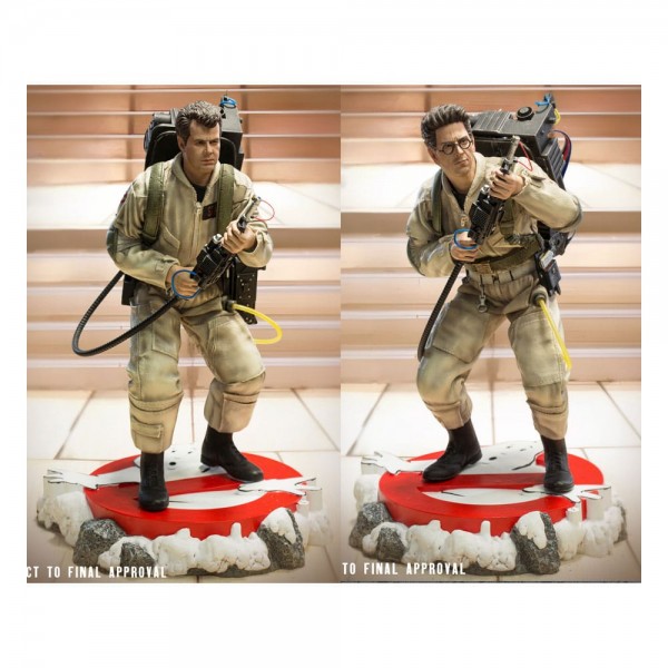 Ghostbusters Resin Statue 1:8 Egon Spengler + Ray Stantz Twin Pack Set 22 cm