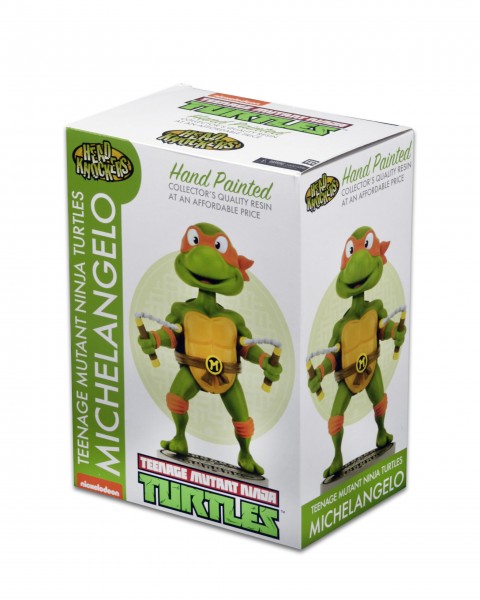 Teenage Mutant Ninja Turtles Head Knocker Wackelkopf-Figur Michelangelo