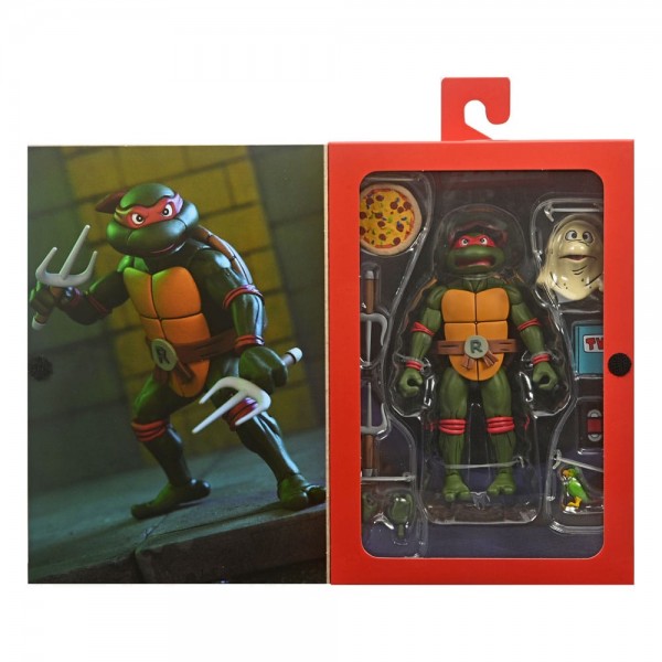 Teenage Mutant Ninja Turtles (Cartoon) Actionfigur Ultimate Raphael VHS 18 cm