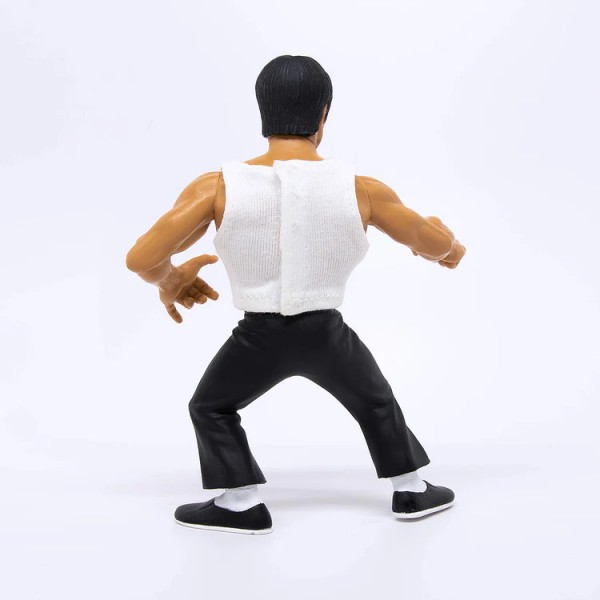 Bruce Lee (Dragon) White Tank Top Actionfigur - 11 cm