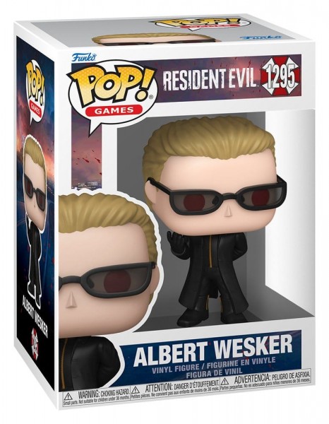 Resident Evil POP! Games Vinyl Figure Albert Wesker 9 cm