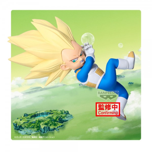 Dragon Ball Daima Vegeta with Panel Figur 13 cm