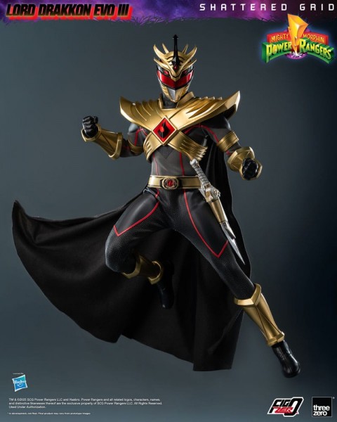 Mighty Morphin Power Rangers Shattered Grid FigZero Actionfigur 1/6 Lord Drakkon Evo III 30 cm