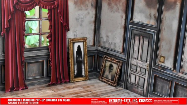 Extreme Sets Abandoned Mansion Pop-Up Diorama 1/12