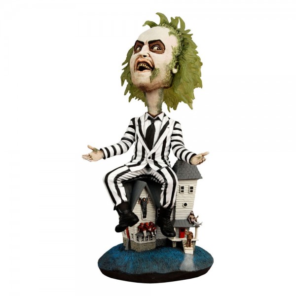 Beetlejuice Head Knocker Bobble-Head 20 cm