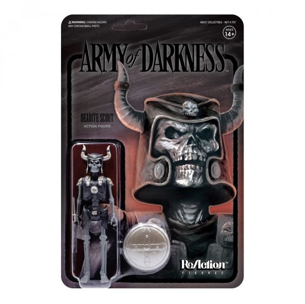 B-Ware Army of Darkness ReAction Actionfigur Deadite Scout (Midnight) - defekte Verpackung