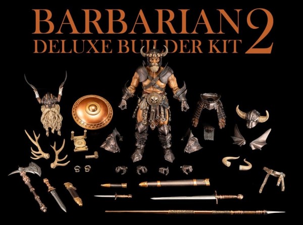 Mythic Legions: Reinforcement 3 Zubehör-Set für Actionfiguren Barbarian Builder Kit 2 Deluxe