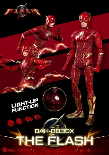 The Flash Dynamic 8ction Heroes Actionfigur 1/9 The Flash Deluxe Version 24 cm