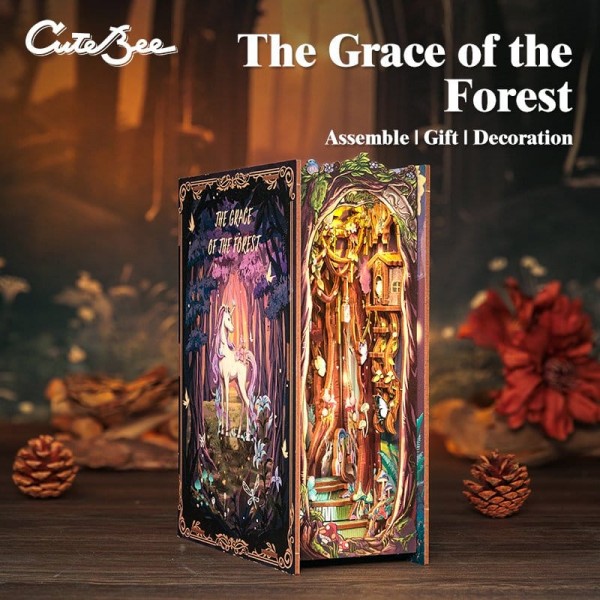 Book Nook The Grace of Forest 22 x 8 cm