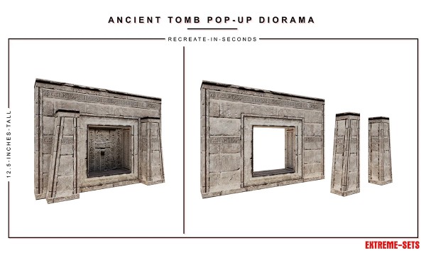 Extreme Sets Ancient Tomb Pop-Up Diorama 1/12