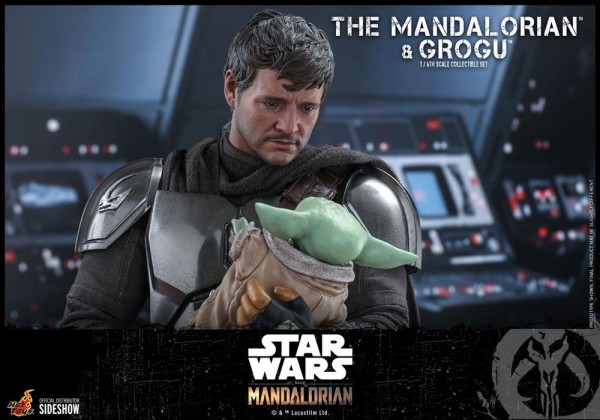 Star Wars The Mandalorian Television Masterpiece Action Figures 1/6 The Mandalorian & Grogu (2-Pack)