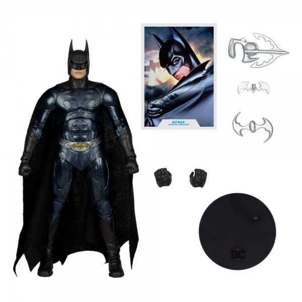 DC Build A Megafig Actionfigur Batman Forever Batman (Gold Label) 18 cm BAF: Nightmare Bat