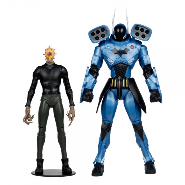DC Multiverse Action Figure 2-Pack Rookie &amp; Mr. Bloom (Batman: Endgame) (Gold Label) (SDCC) 18 cm