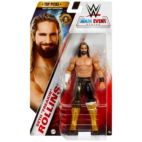 WWE Main Event Series Top Picks 2024 Wave 4 Seth Rollins action figure